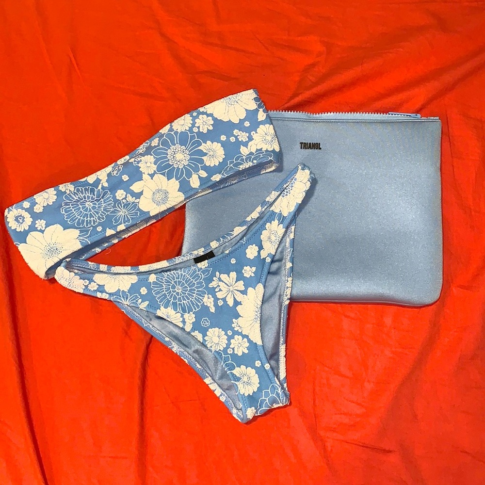 Triangl Tube Top Bikini